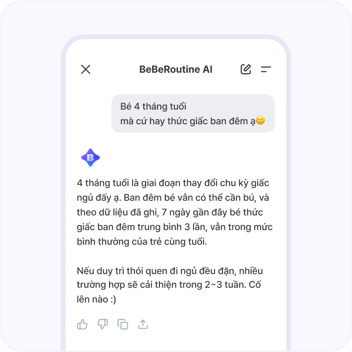 Màn hình tư vấn AI